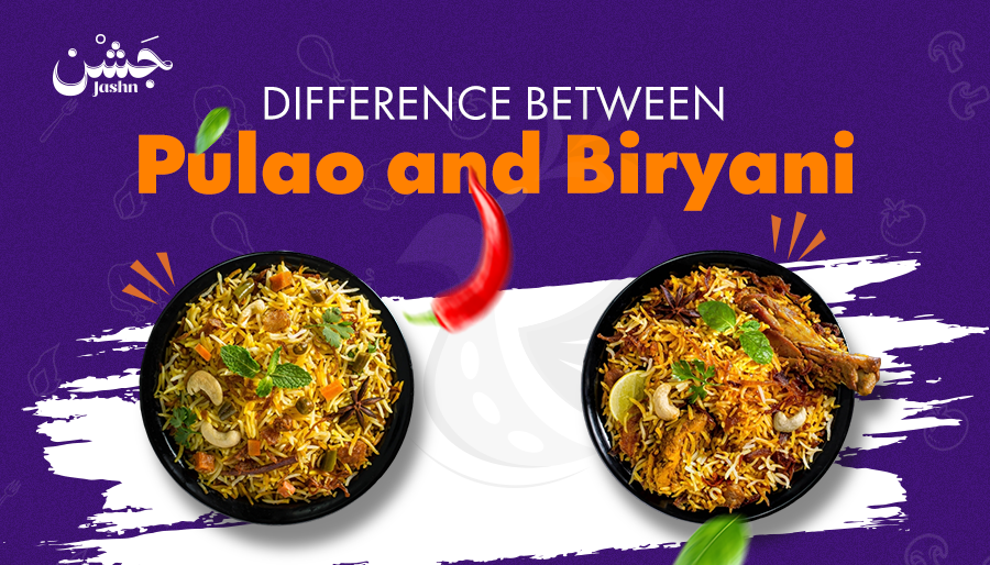 Difference Between Pulao and Biryani