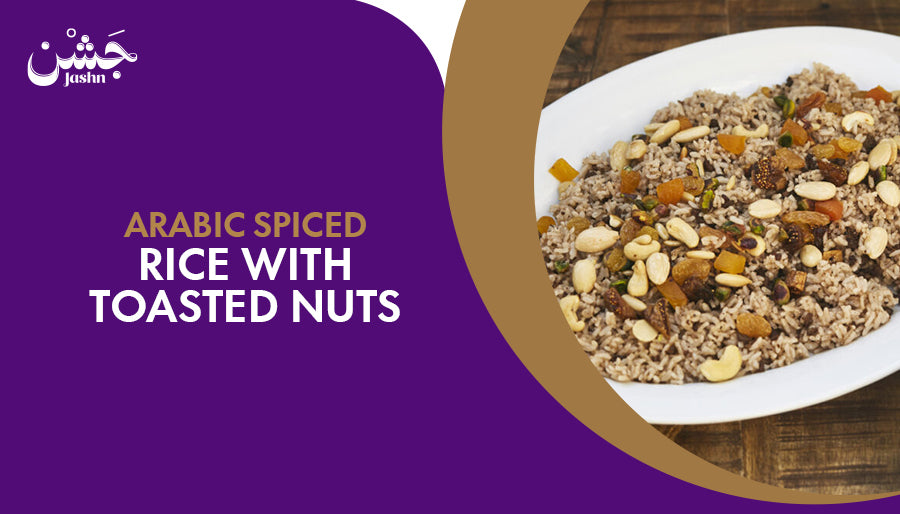 Arabic Spiced Rice with Toasted Nuts